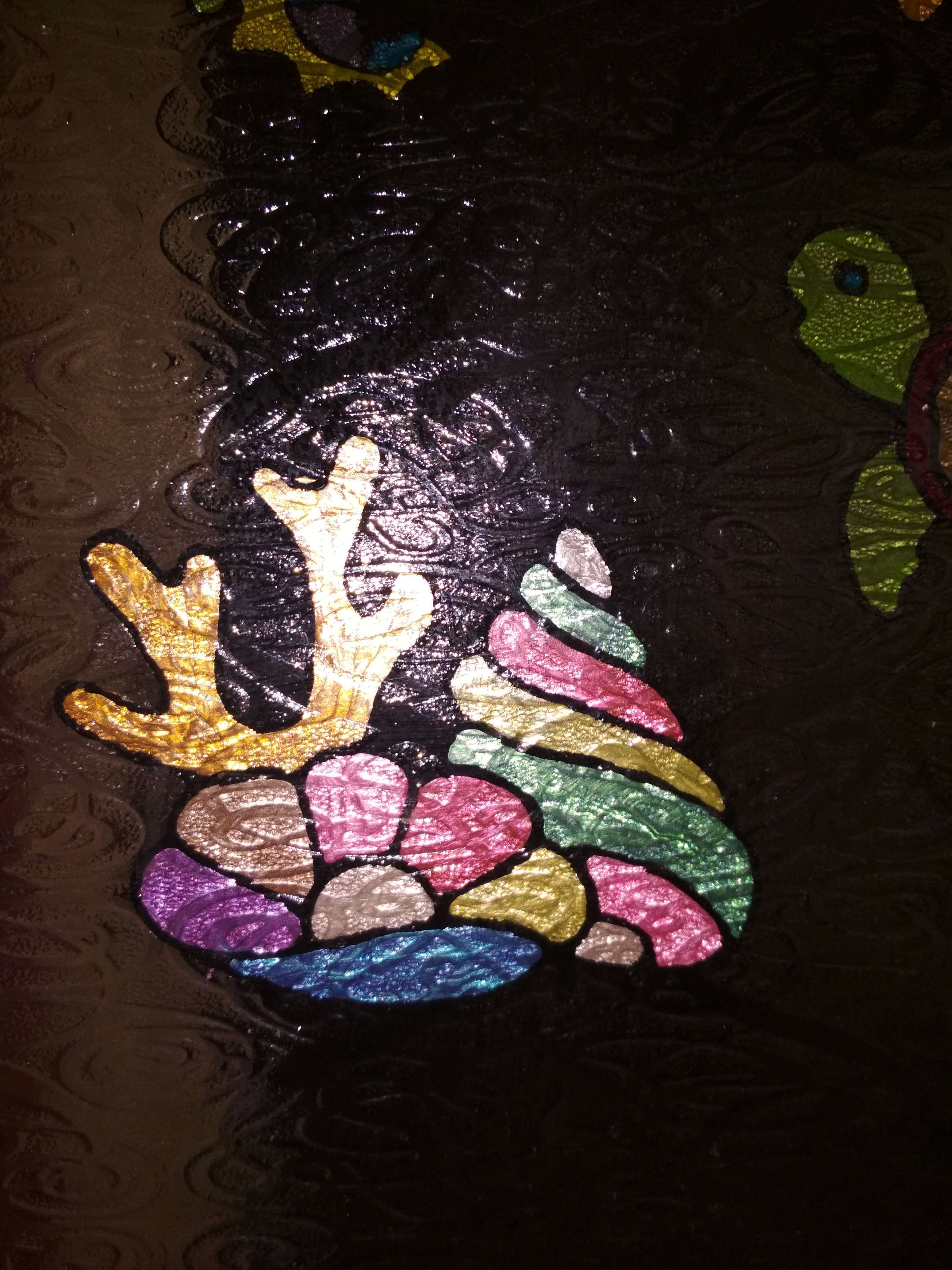 Фотография покупателя товара Краски по стеклу «Витраж», 10 цветов х 20 мл, перламутровые