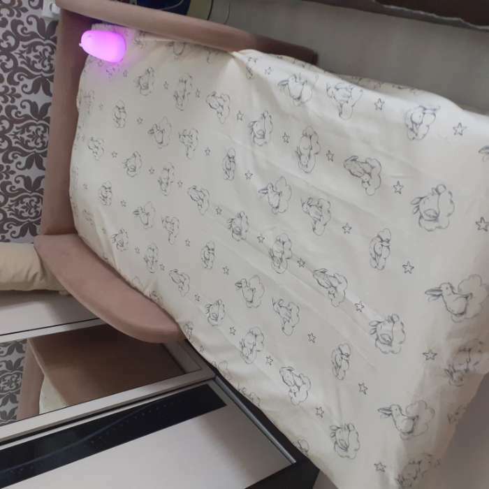 Фотография покупателя товара Покрывало 1.5-спальное «Этель. Зайцы в облаках», 145×210 см, хлопок 100% - Фото 1