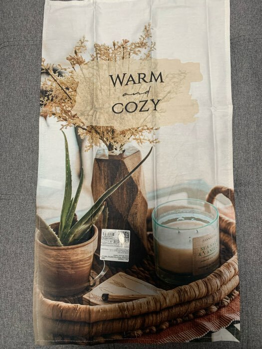 Фотография покупателя товара Полотенце Этель "Cozy" 40х73см, 100% хлопок, саржа 190 гр/м2 - Фото 3