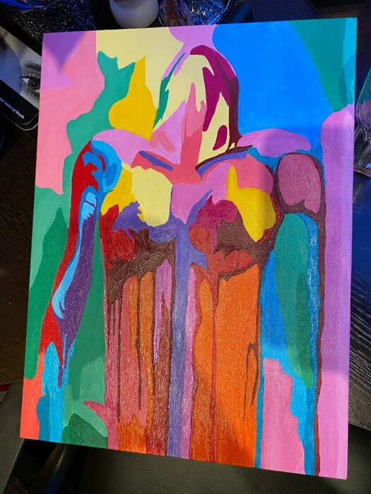 Фотография покупателя товара Краска акриловая, набор 12 цветов х 20 мл, Гамма "Хобби", морозостойкая, глянцевая, 3012198 - Фото 1