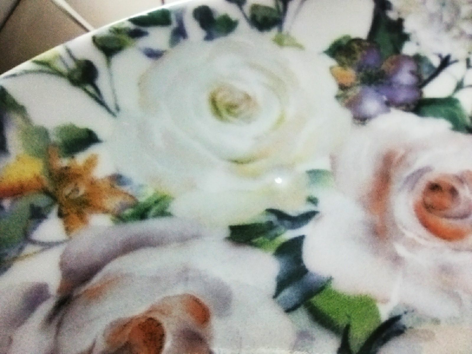 Фотография покупателя товара Тарелка фарфоровая «Верона», d=24 см, белая