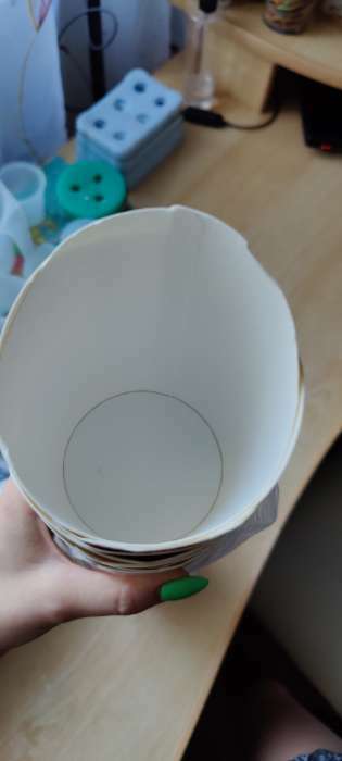 Фотография покупателя товара Упаковка для картофеля фри, белая, 11 х 8 х 6 см - Фото 1