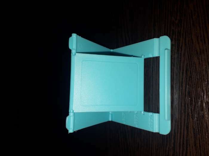 Фотография покупателя товара Подставка для телефона Luazon, складная, регулируемая высота, синяя - Фото 10
