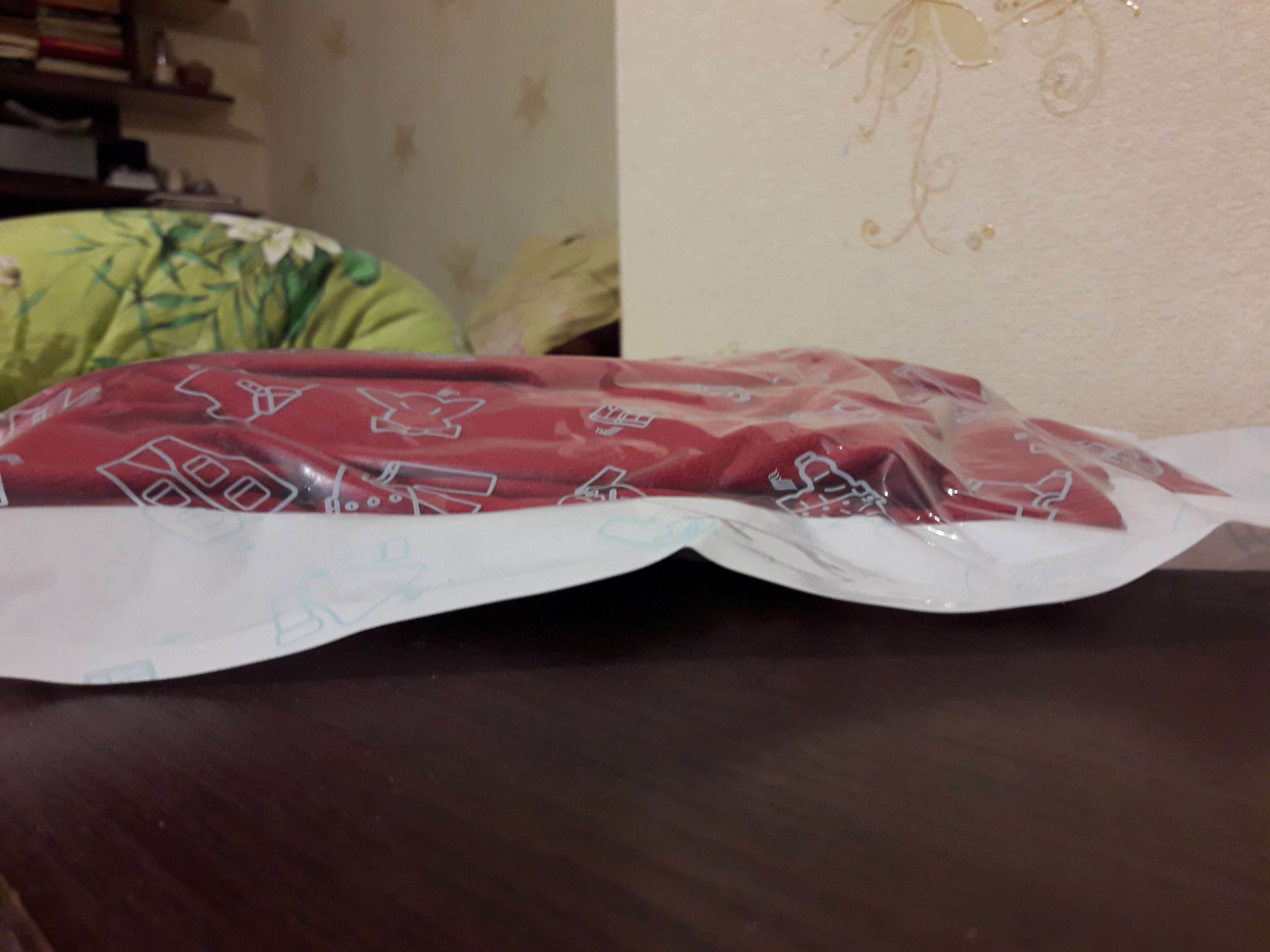 Фотография покупателя товара Вакуумный пакет скручивающийся дорожный, 38×54 см, 2 шт, цвет МИКС