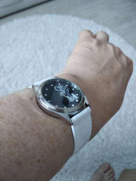 Фотография покупателя товара Ремешок для часов, женский, 16 мм, натуральная кожа, голубой - Фото 1