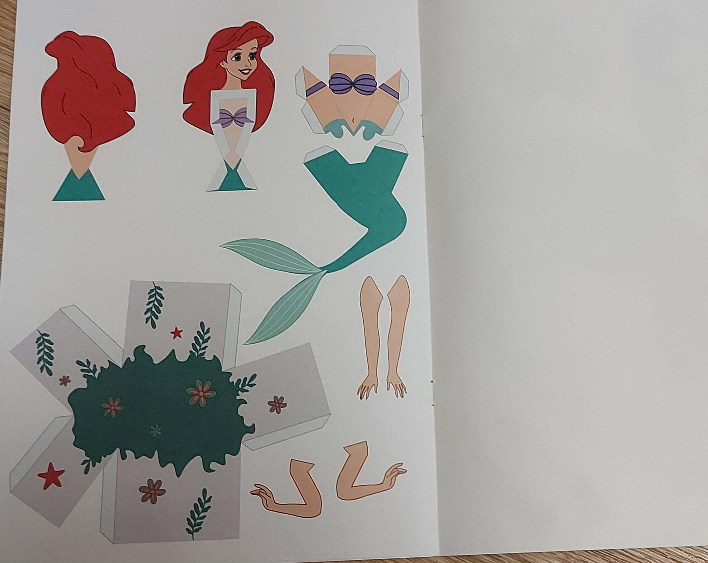 Фотография покупателя товара Аппликации «Бумажные принцессы», А4, 4 фигурки, Дисней - Фото 2