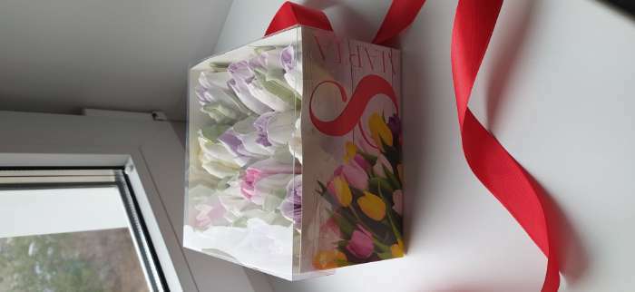 Фотография покупателя товара Коробка для капкейков, кондитерская упаковка, 4 ячейки «Подарок для тебя», 16×16×10 см - Фото 26