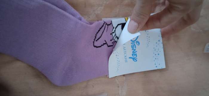 Фотография покупателя товара Носки для девочки «Дейзи», DISNEY, 14-16 см, цвет фиолетовый