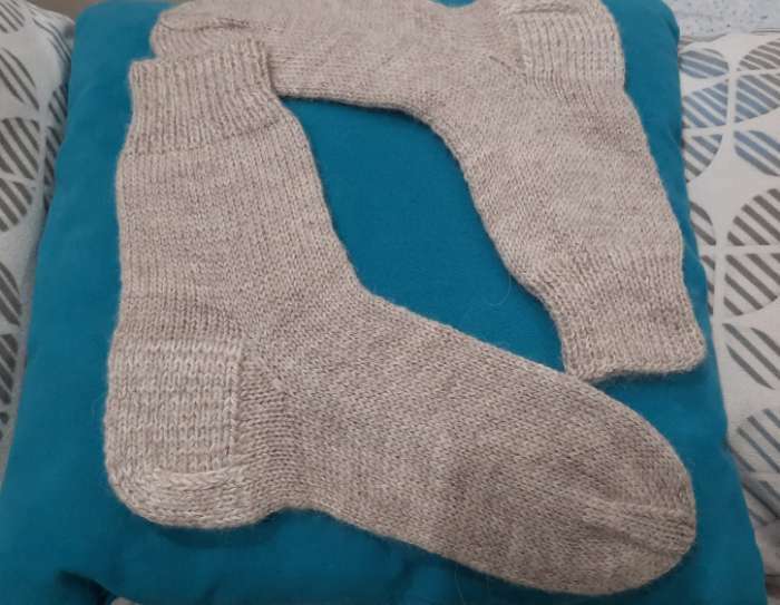Фотография покупателя товара Пряжа Granny`s sock W (Бабушкин носок ЧШ) 100% шерсть 250м/100гр маренго (42)