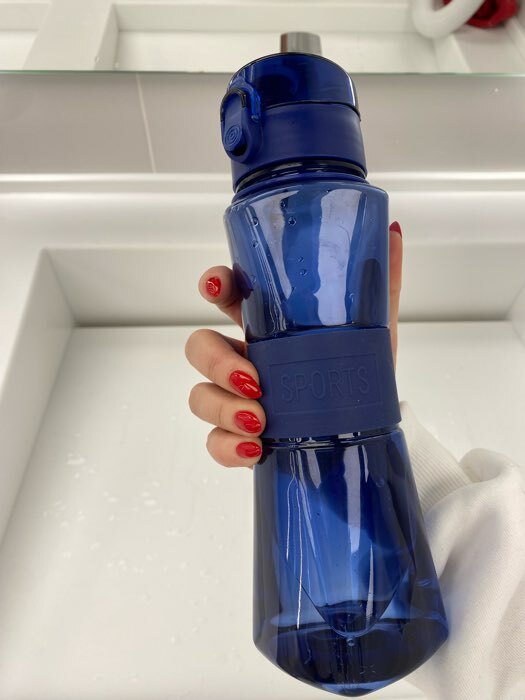 Фотография покупателя товара Бутылка для воды, 600 мл, "Мастер К.",  20 х 6.5 см - Фото 6