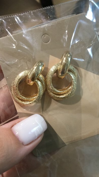 Фотография покупателя товара Серьги металл «Фьюче» круги плетения, цвет серебро - Фото 14