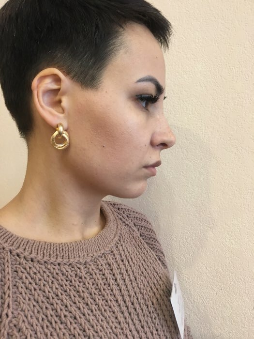 Фотография покупателя товара Серьги металл «Фьюче» круги плетения, цвет серебро - Фото 15