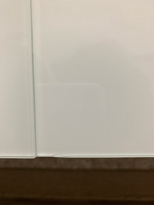 Фотография покупателя товара Тумба под ТВ подвесная №3, 1400х420х300, цвет белый ЛДСП / белое стекло - Фото 59