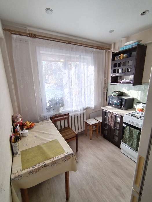 Фотография покупателя товара Тюль на кухню со шторной лентой, 285х167 см, цвет белый, 100% полиэстер - Фото 1