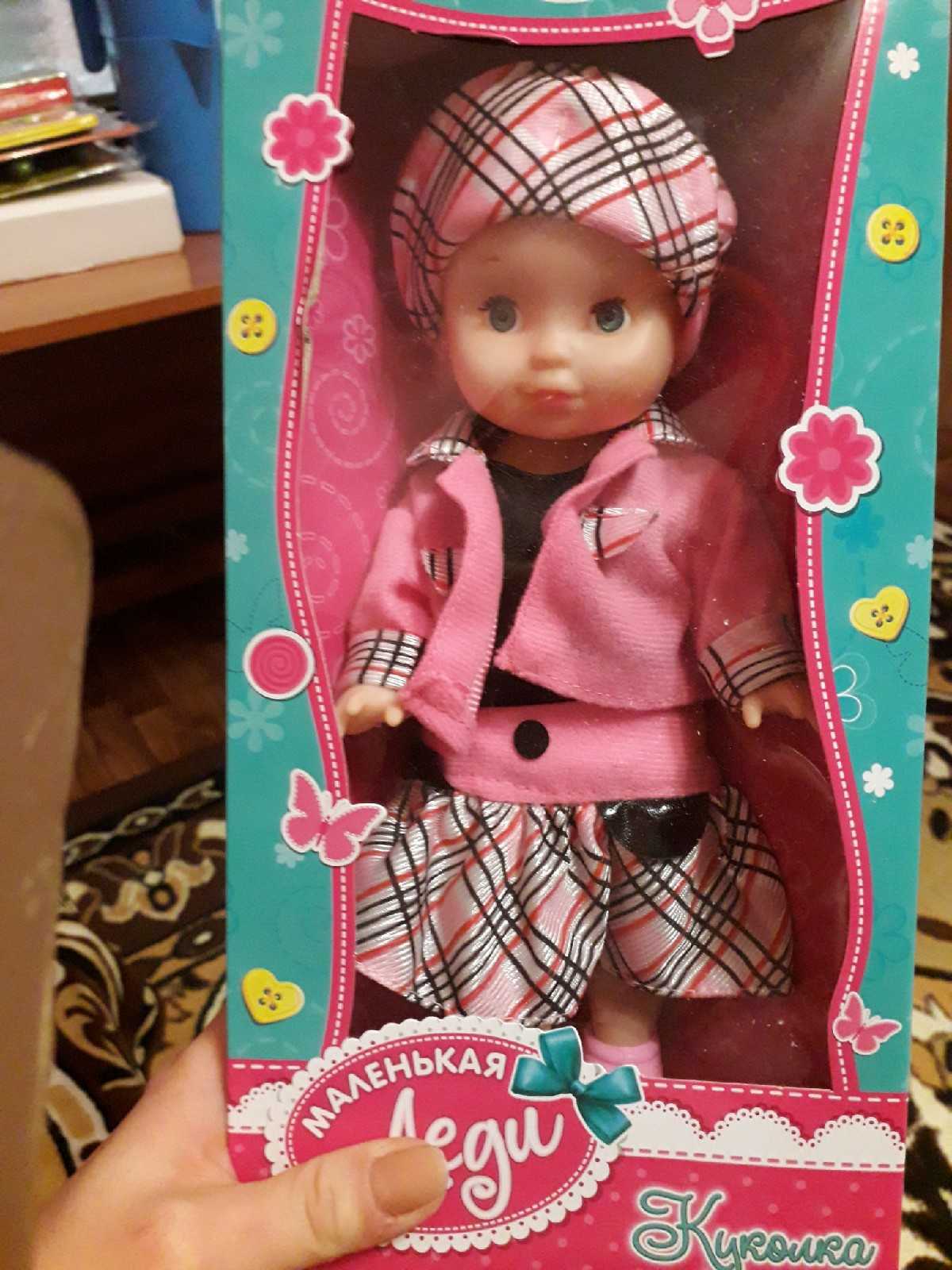 Фотография покупателя товара Кукла «Даша» в платье, МИКС