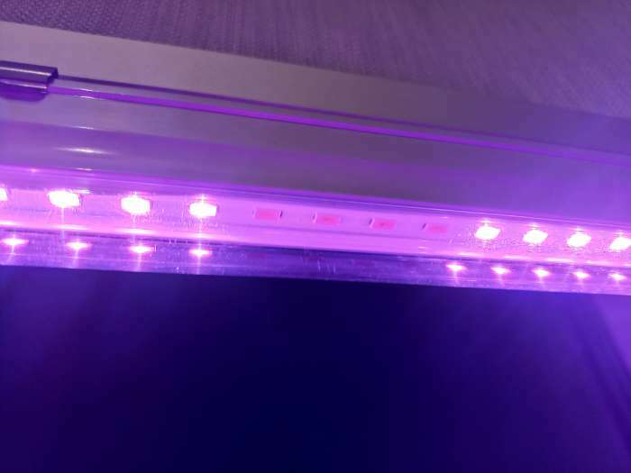 Фотография покупателя товара Фитосветильник светодиодный Luazon, 18 Вт, 1200 мм, IP40, 220 В, мультиспектральный - Фото 41