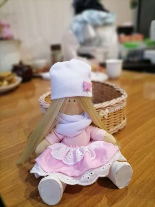 Фотография покупателя товара Набор для шитья. Интерьерная кукла своими руками «Лейла», 20 см - Фото 1