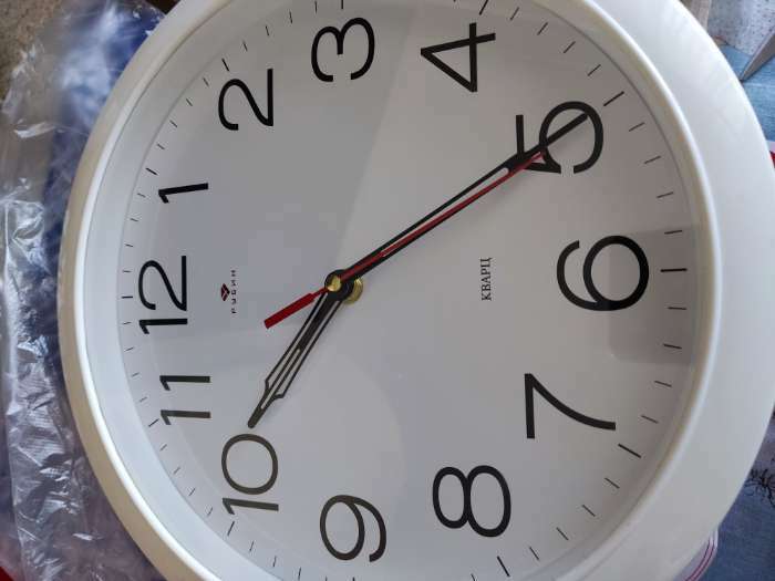 Фотография покупателя товара Часы настенные, интерьерные, d-29 см - Фото 1