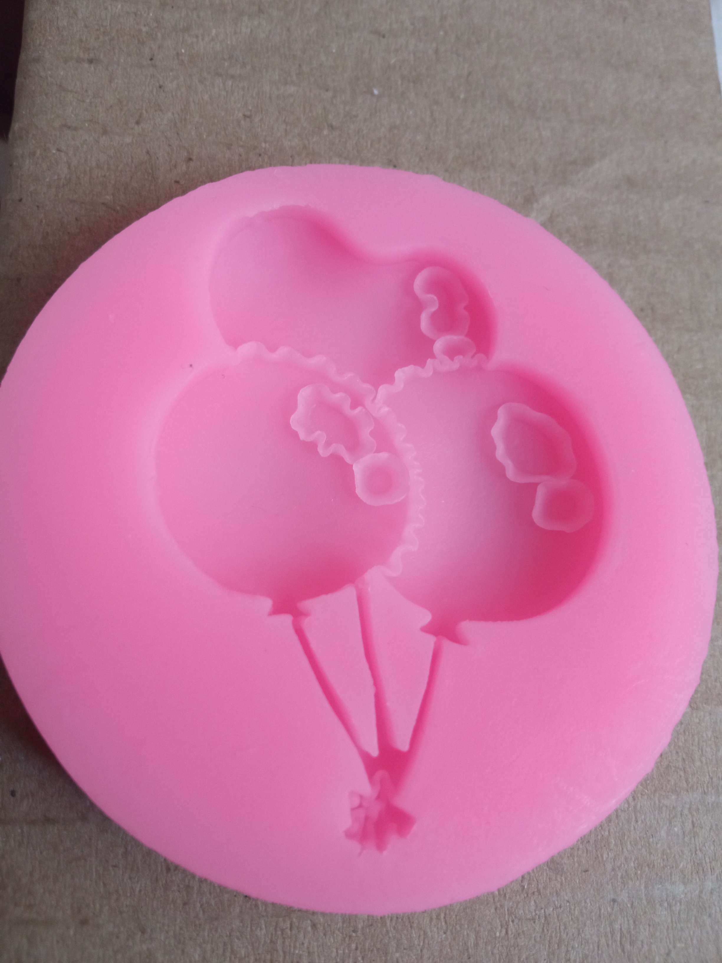 Фотография покупателя товара Силиконовый молд «Шарики», d=6,5 см, цвет розовый