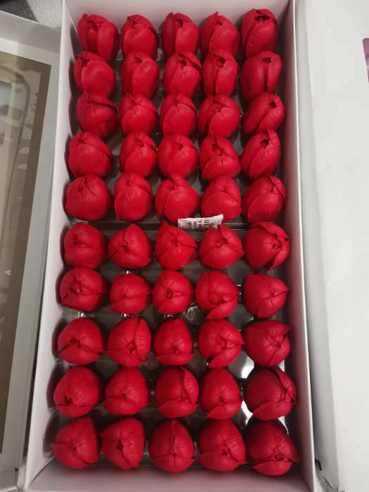 Фотография покупателя товара Тюльпаны мыльные красные, набор 50 шт - Фото 1