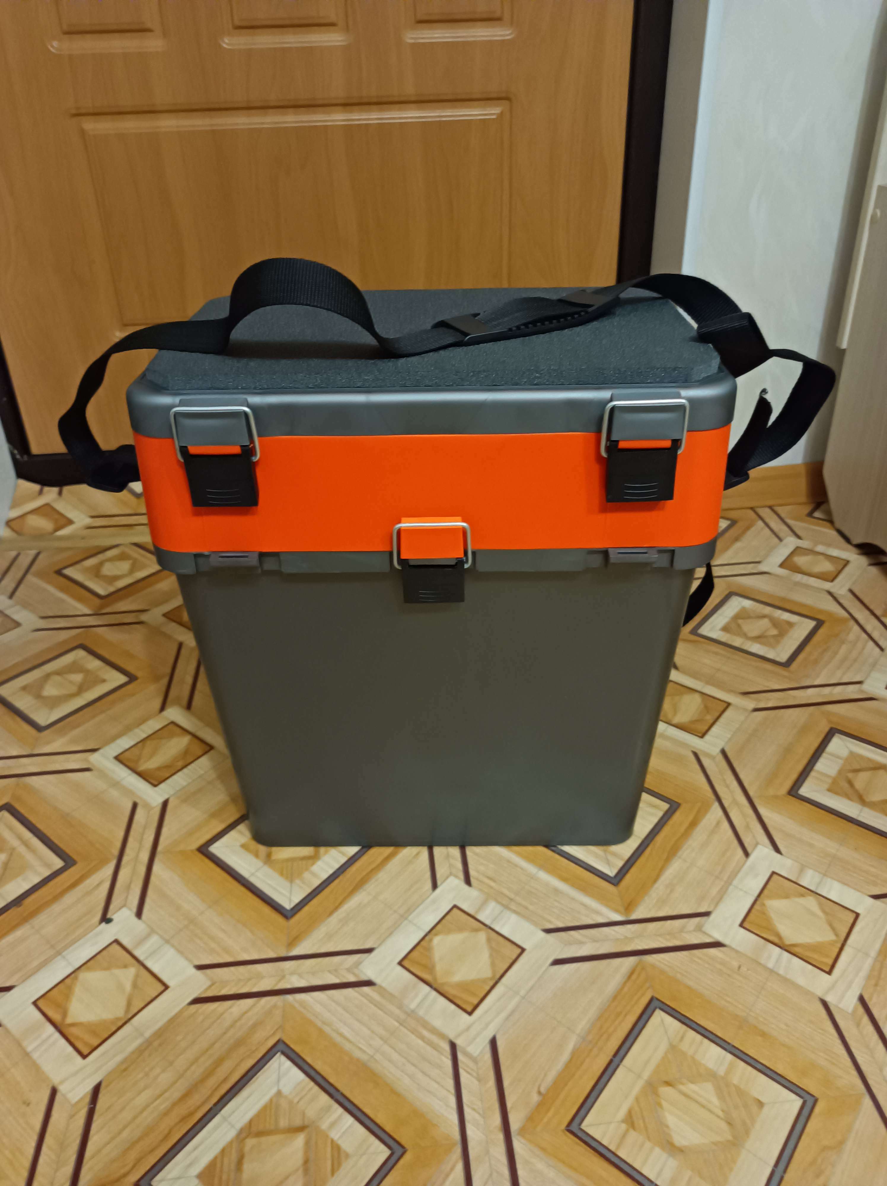 Ящик зимний YUGANA двухсекционный, цвет серо-салатовый (5381195 ...