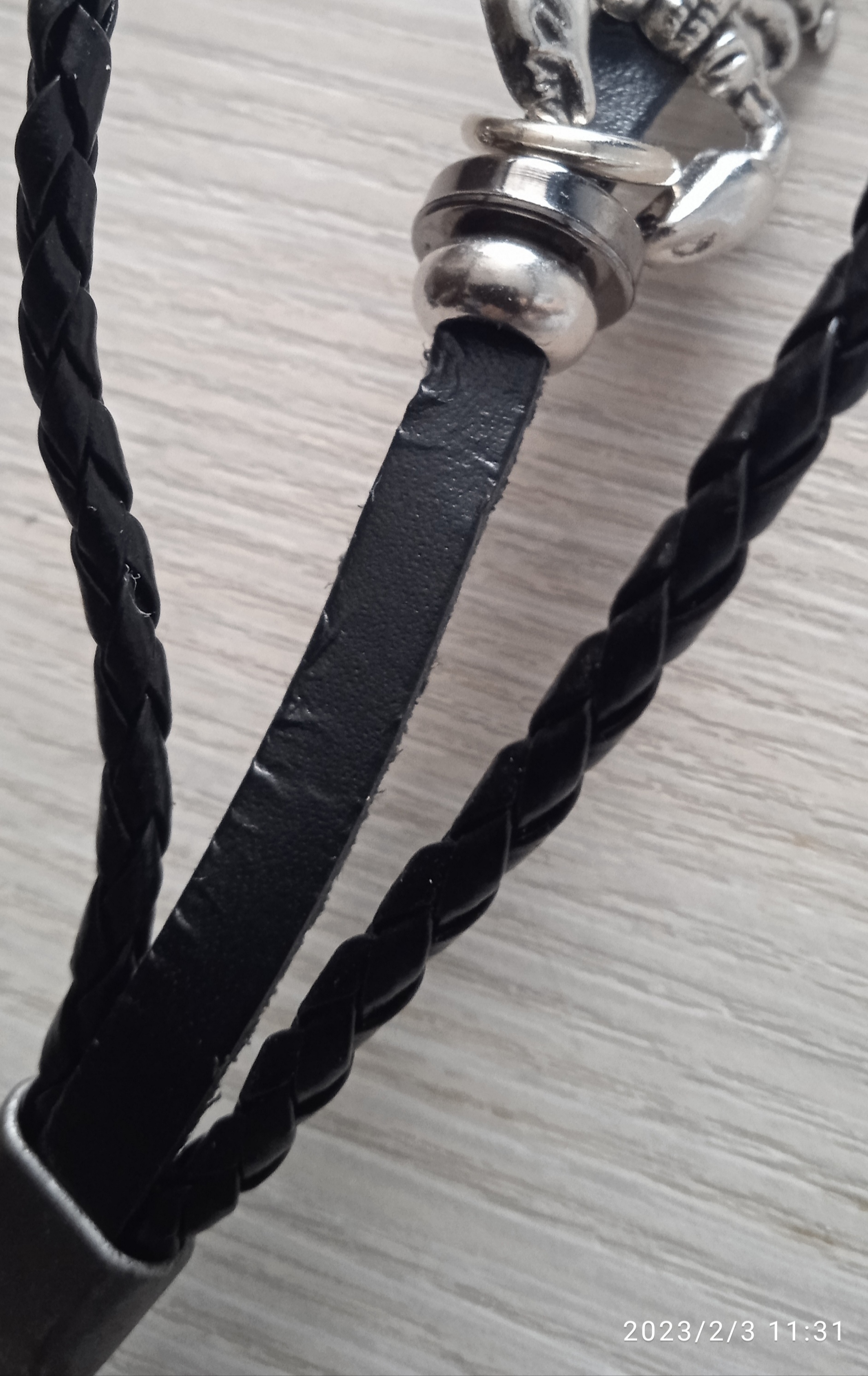 Фотография покупателя товара Браслет унисекс «Стиль» скорпион, цвет чёрный с чернёным серебром, 20 см - Фото 1