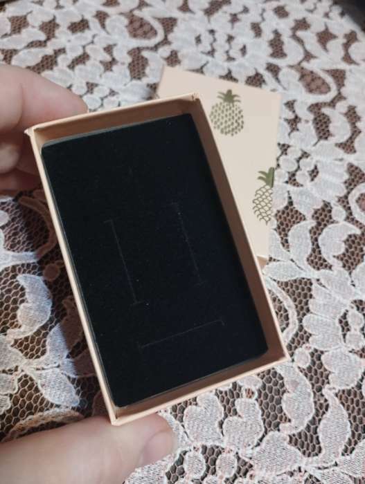 Фотография покупателя товара Коробочка подарочная под кольцо «Ананасы» 5×5, цвет МИКС - Фото 1