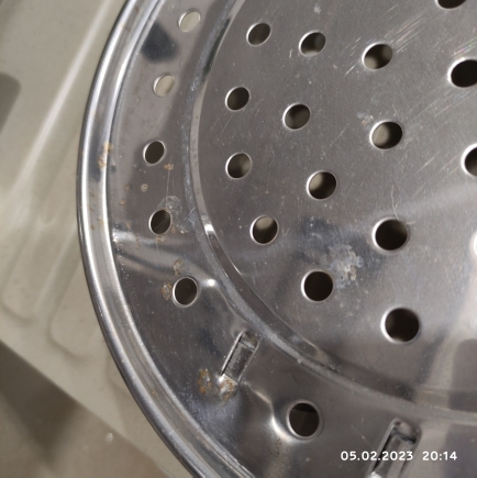 Фотография покупателя товара Пароварка из нержавеющей стали на ножках, d=22 см, цвет серебряный - Фото 21