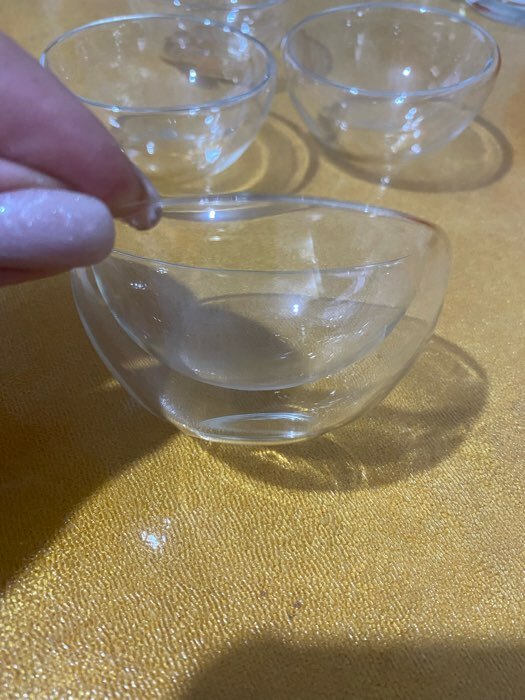 Фотография покупателя товара Пиала стеклянная для чайной церемонии с двойными стенками Magistro «Сакура», 50 мл - Фото 1