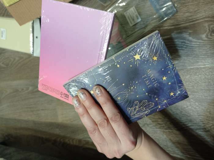 Фотография покупателя товара Ежедневник в мягкой обложке А6, 80 листов «Розовый» - Фото 1