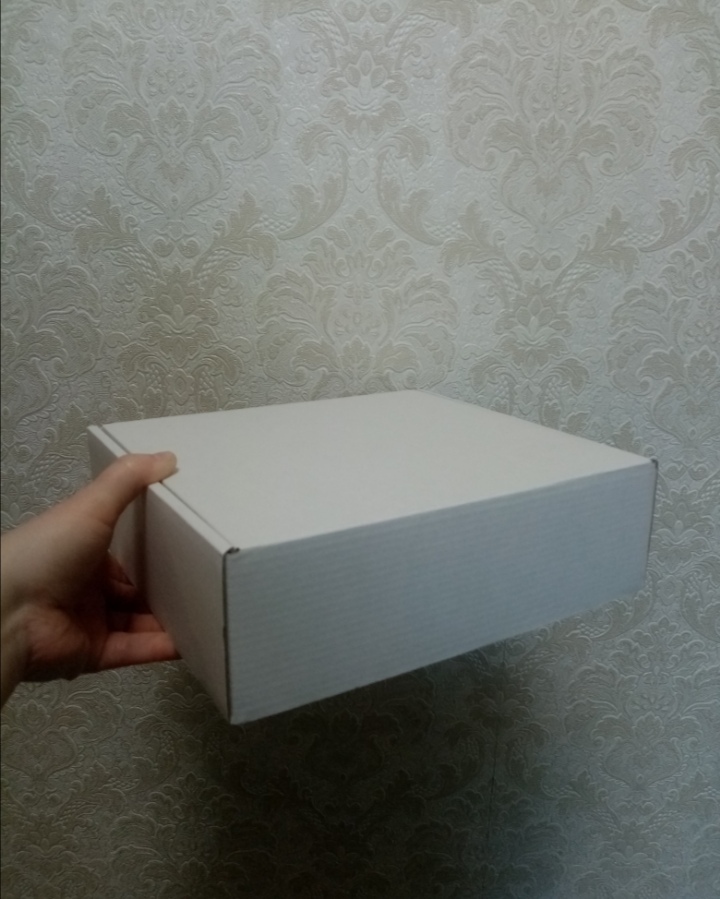Фотография покупателя товара Коробка самосборная, белая, 22,5 х 21 х 7 см