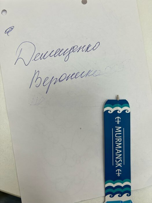 Фотография покупателя товара Ручка шариковая «Мурманск. Тюлень», 2 в 1