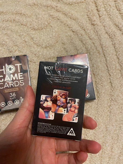 Фотография покупателя товара Карты игральные «HOT GAME CARDS» природа, 36 карт, 18+ - Фото 1