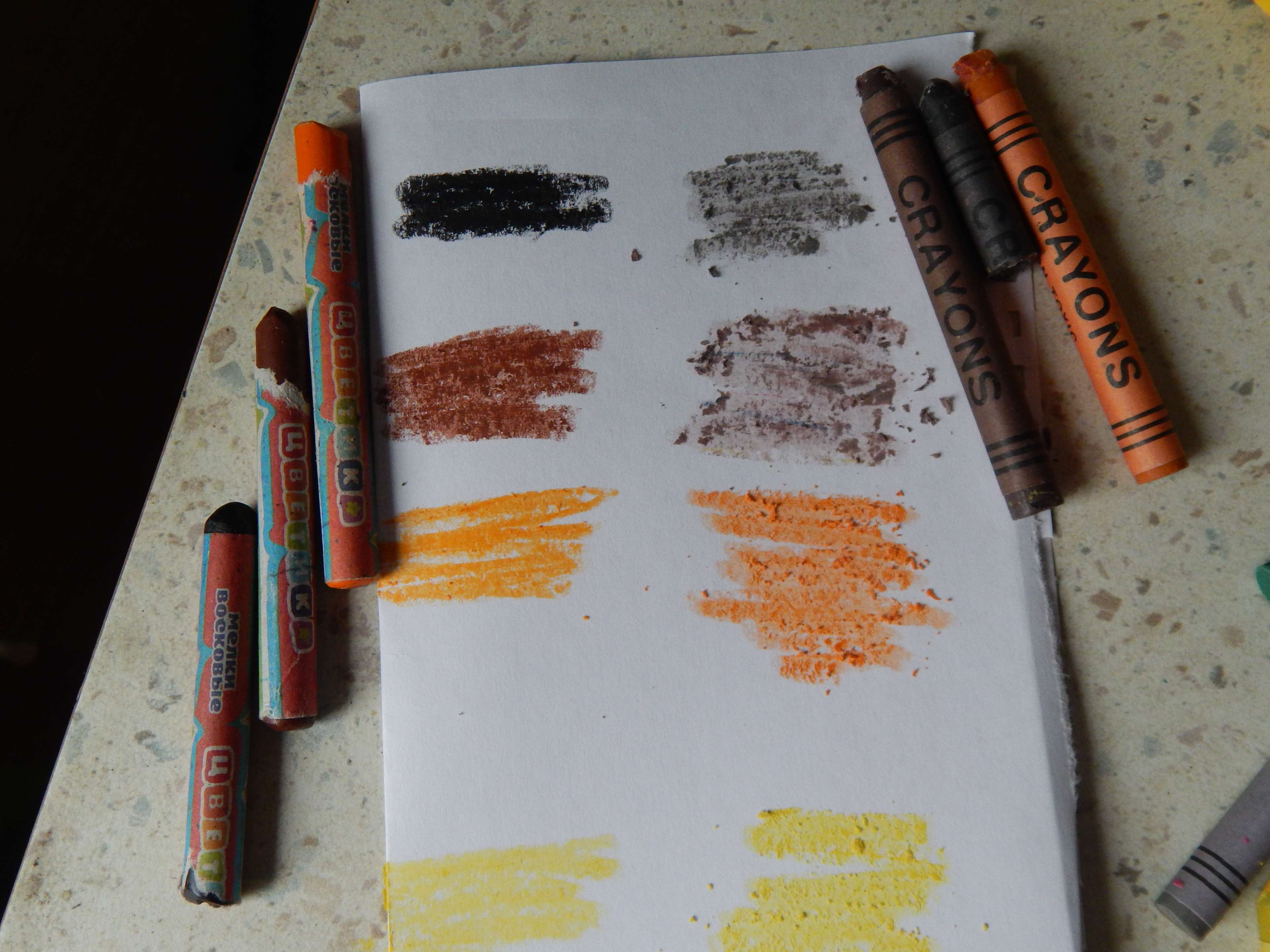 Фотография покупателя товара Восковые карандаши, набор 24 цвета, высота 1 шт - 8 см, диаметр 0,8 см - Фото 8