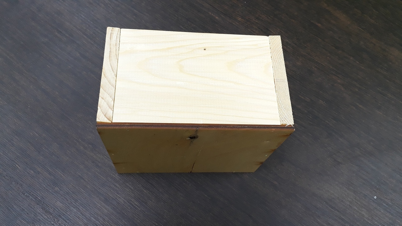 Фотография покупателя товара Кашпо деревянное 14.5×12.5×9 см Элегант, натуральный Дарим Красиво