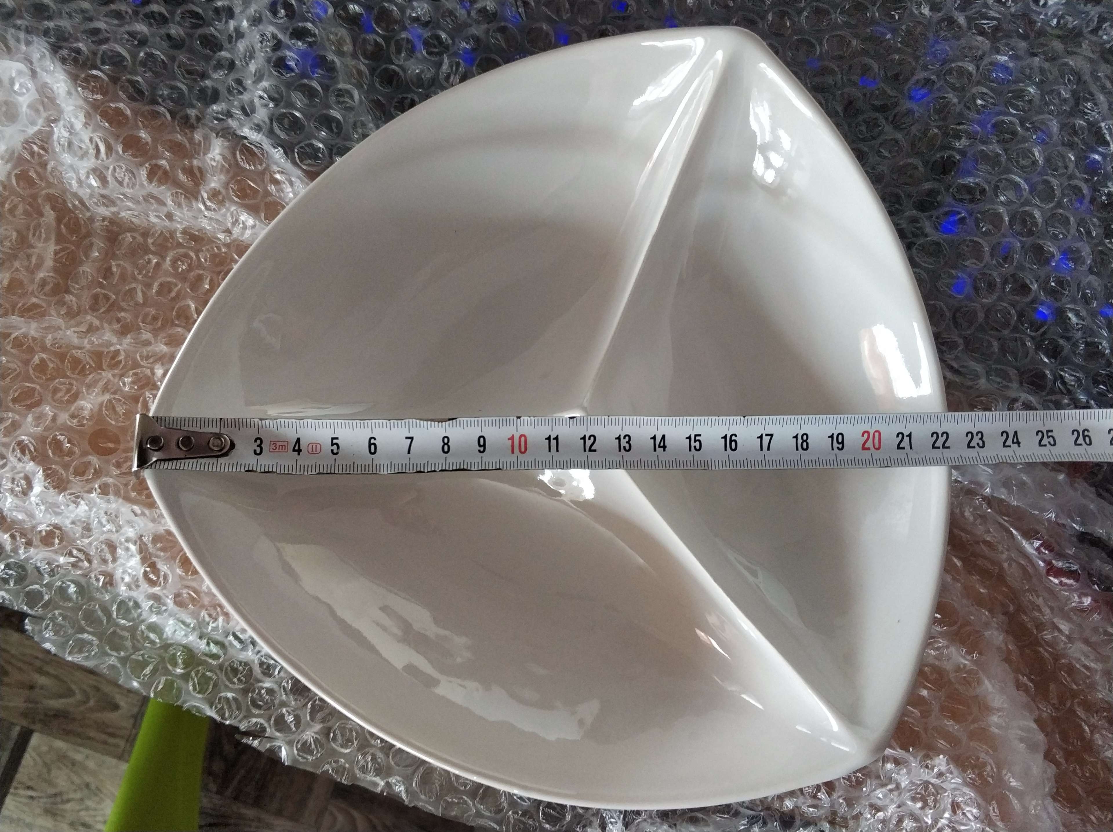 Фотография покупателя товара Менажница "Орешник", белая, керамика, 22 см - Фото 40