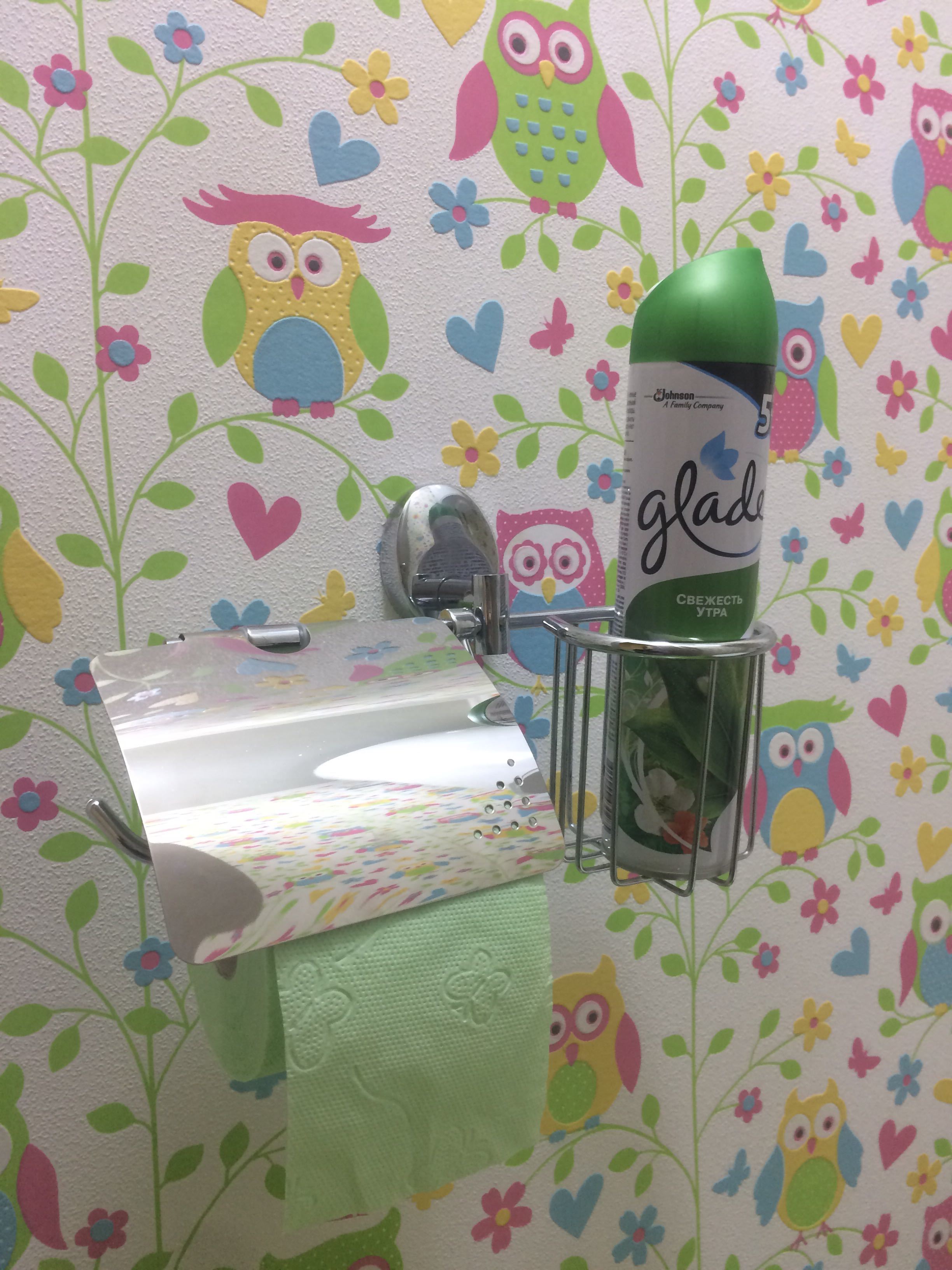 Фотография покупателя товара Держатель для туалетной бумаги, отсек под дезодорант "Accoona A11005-1", цвет хром - Фото 1