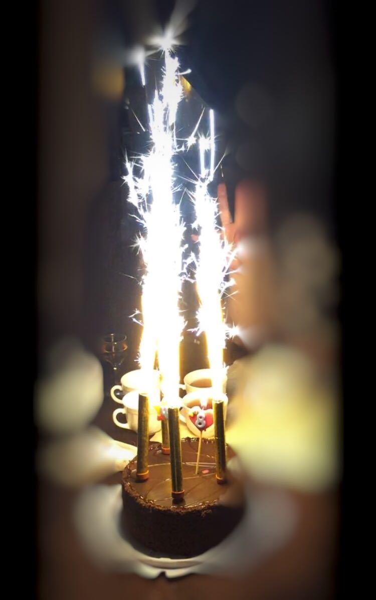 Фотография покупателя товара Свечи фонтаны для торта "Неон", 17,5 см, 60 секунд, цветное пламя, 4 шт - Фото 101