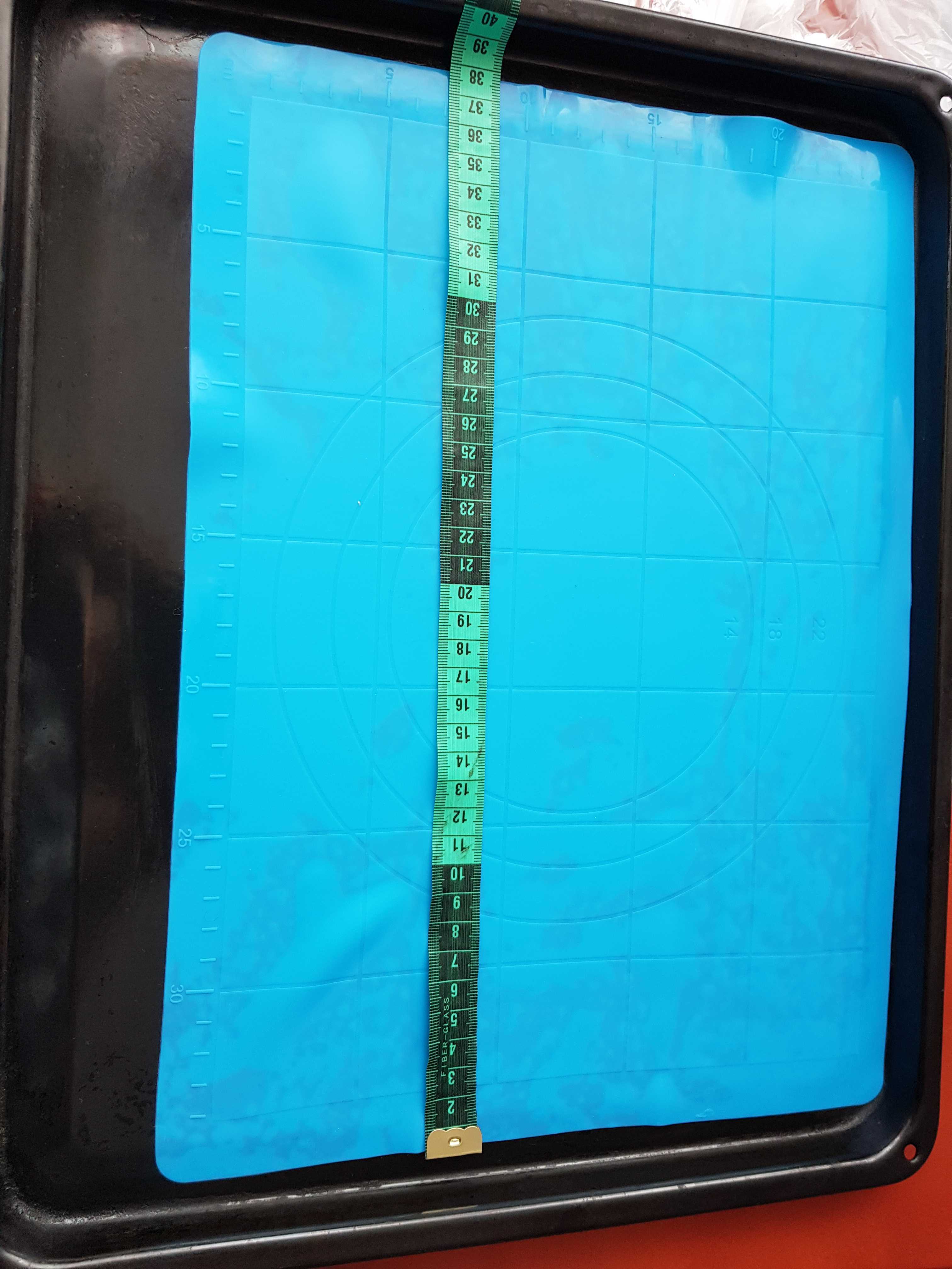 Фотография покупателя товара Коврик с разметкой Доляна «Буссен», силикон, 49×39 см, цвет МИКС - Фото 17