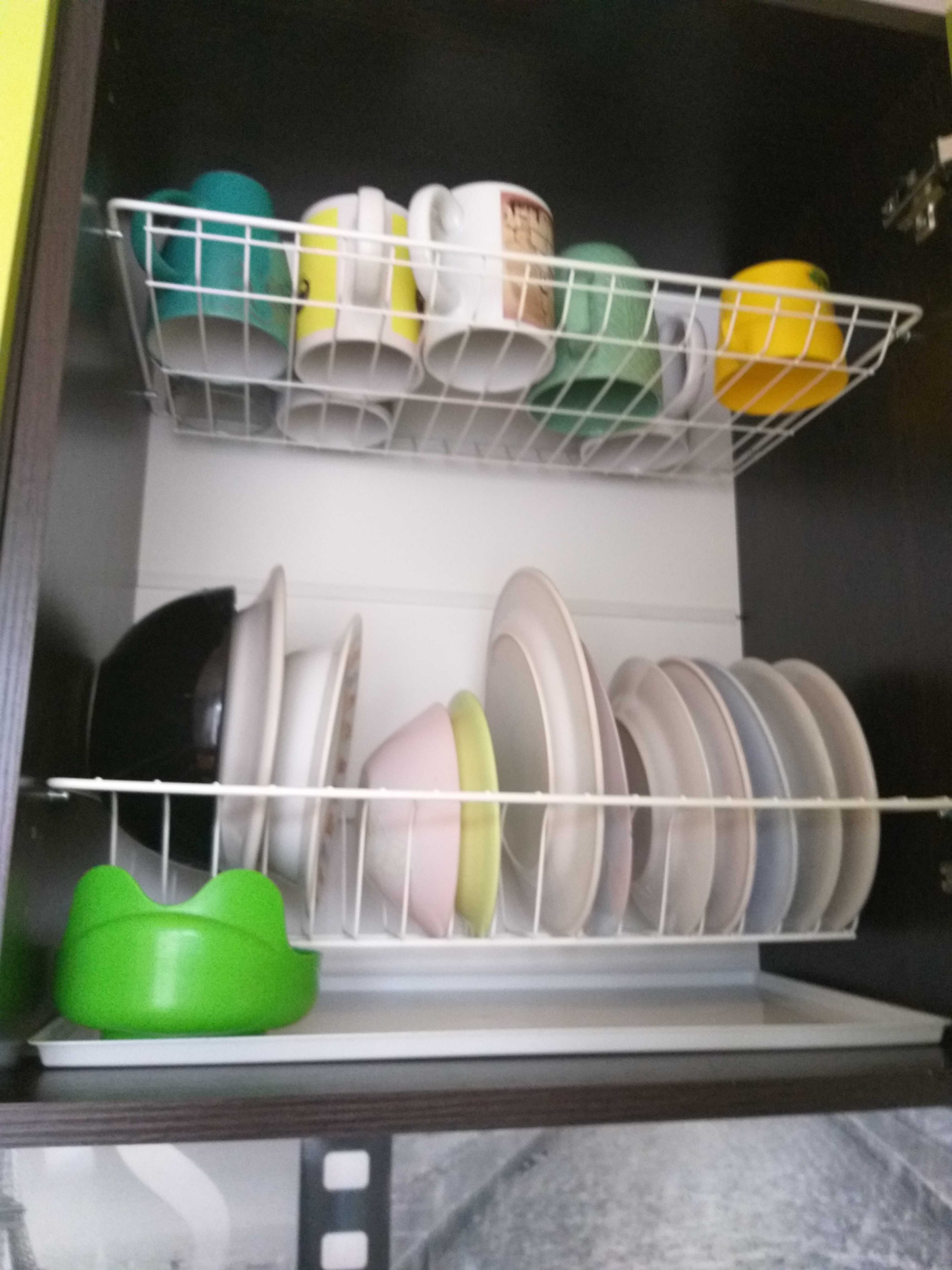 Фотография покупателя товара Комплект посудосушителей с поддоном для шкафа 50 см, 46,5×26,5 см, цвет белый - Фото 16
