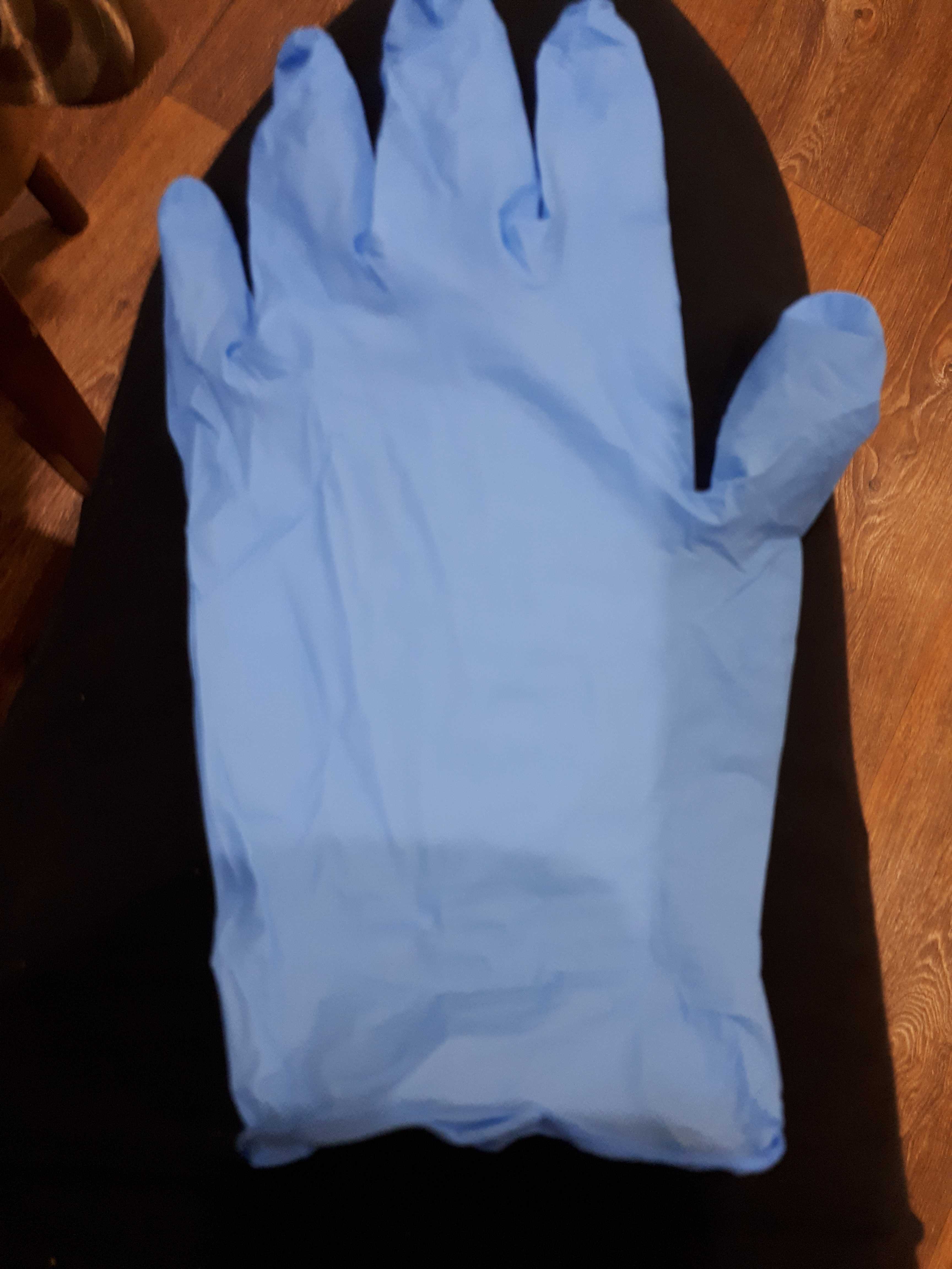Фотография покупателя товара Перчатки нитриловые, размер L, "Стандарт", 100 шт/уп, цвет голубой