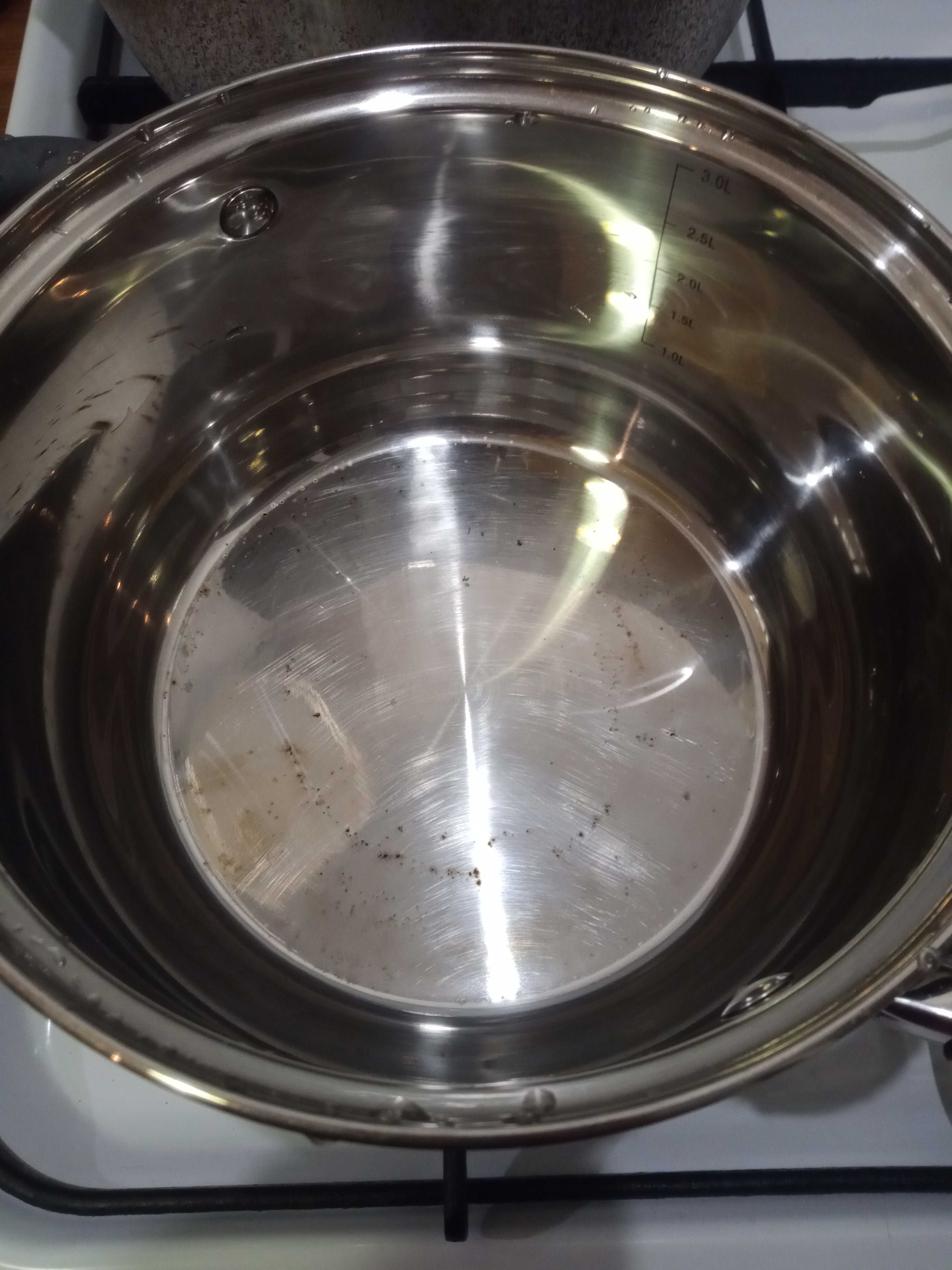 Фотография покупателя товара Кастрюля «Ирида», 3,9 л, d=20 см, с теплораспределительным слоем, стеклянная крышка, индукция - Фото 11