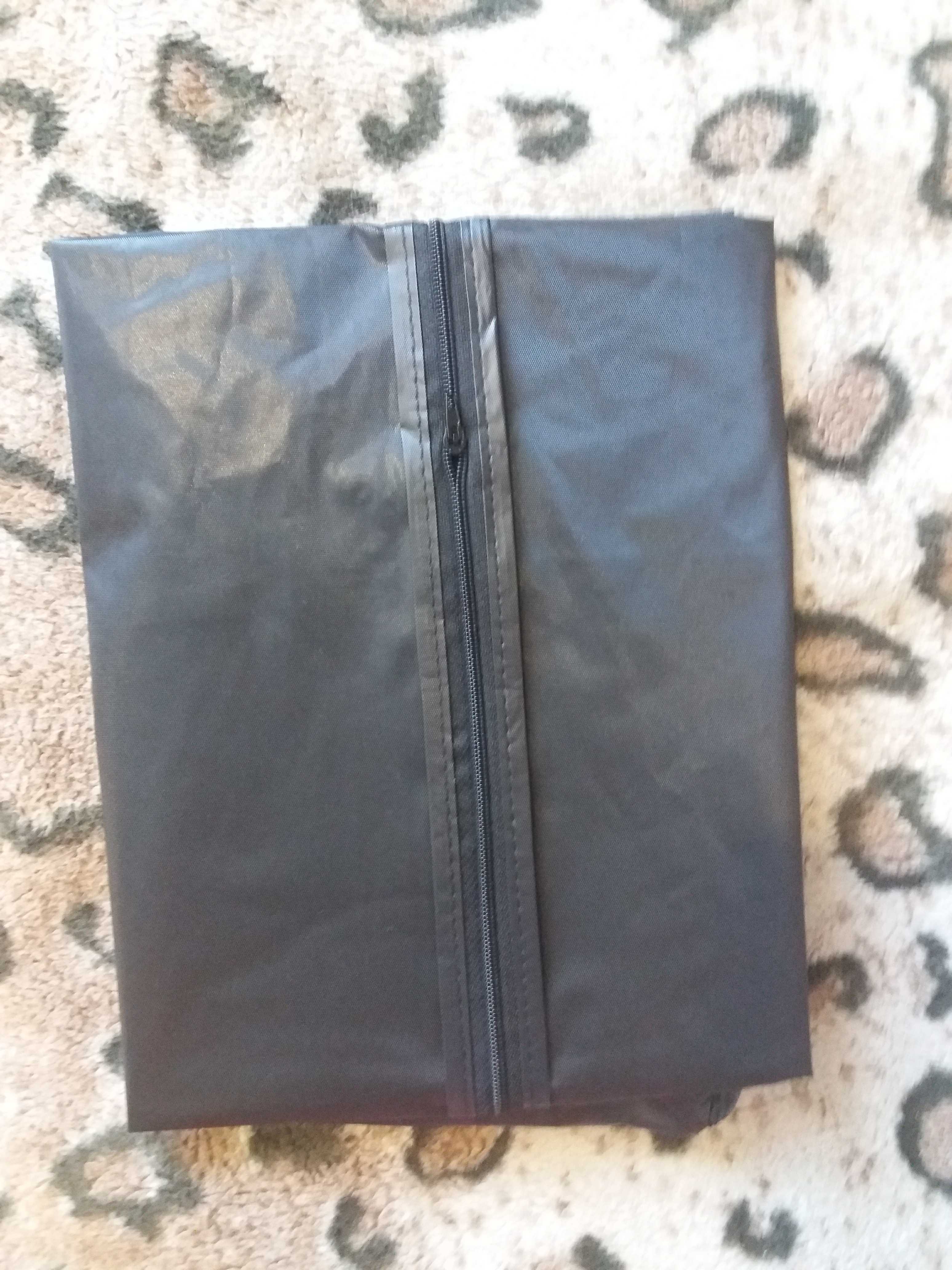 Фотография покупателя товара Чехол для одежды плотный Доляна, 60×160 см, PEVA, цвет чёрный - Фото 4