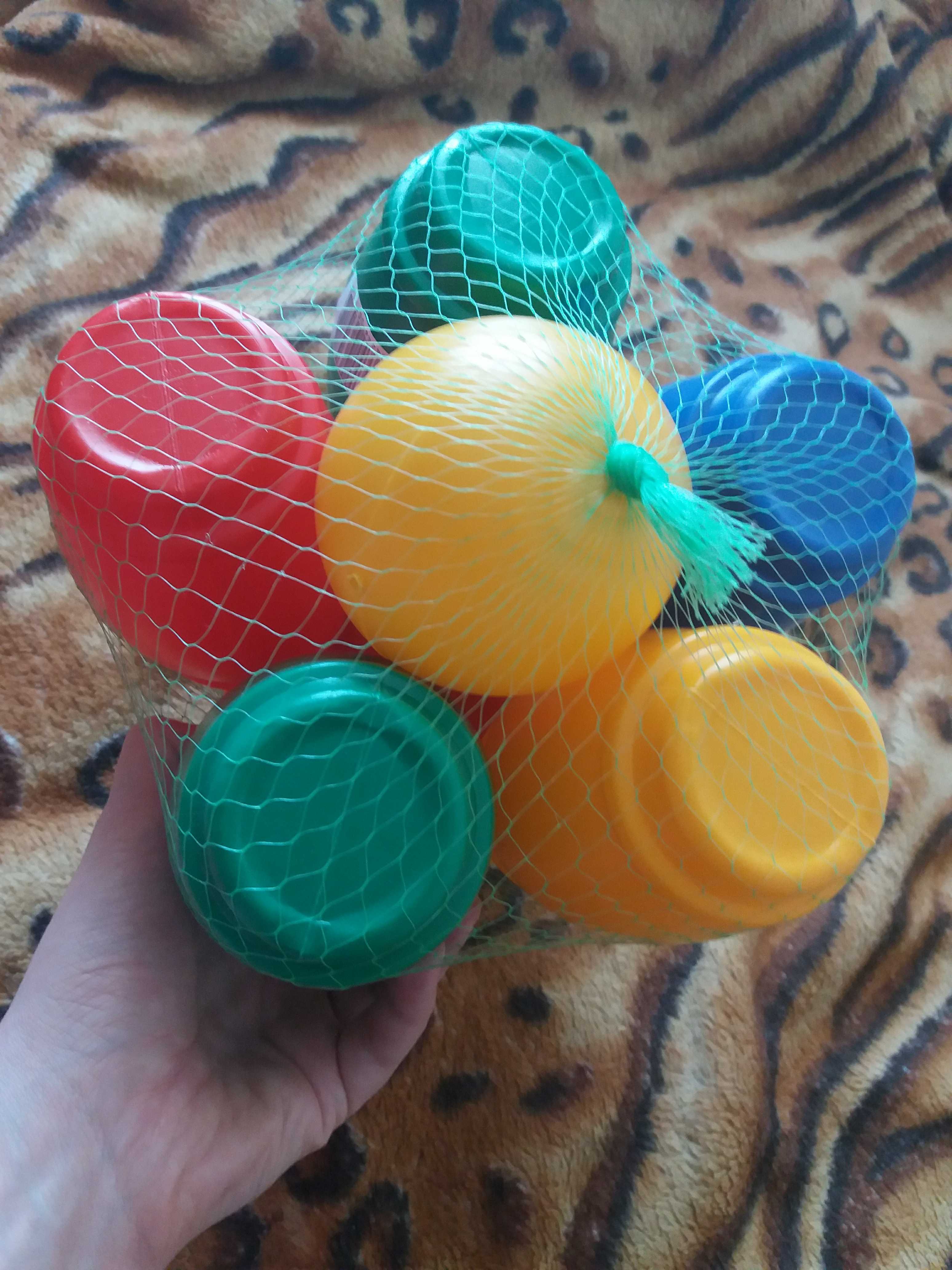 Фотография покупателя товара Боулинг «Набор 34», цветной, 5 кеглей, 2 шара, в сетке - Фото 9