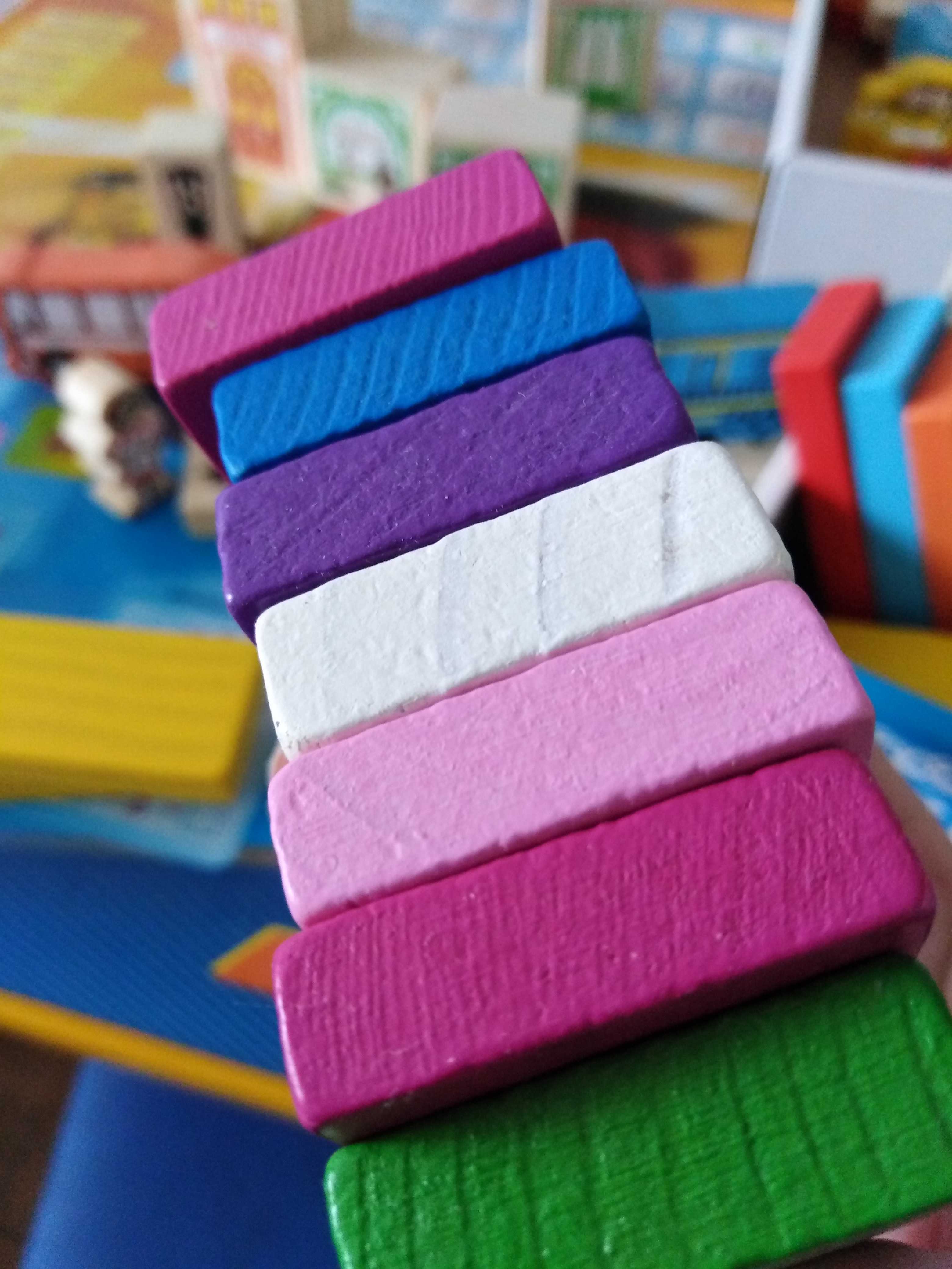 Фотография покупателя товара Плашки цветные, 28 элементов - Фото 16
