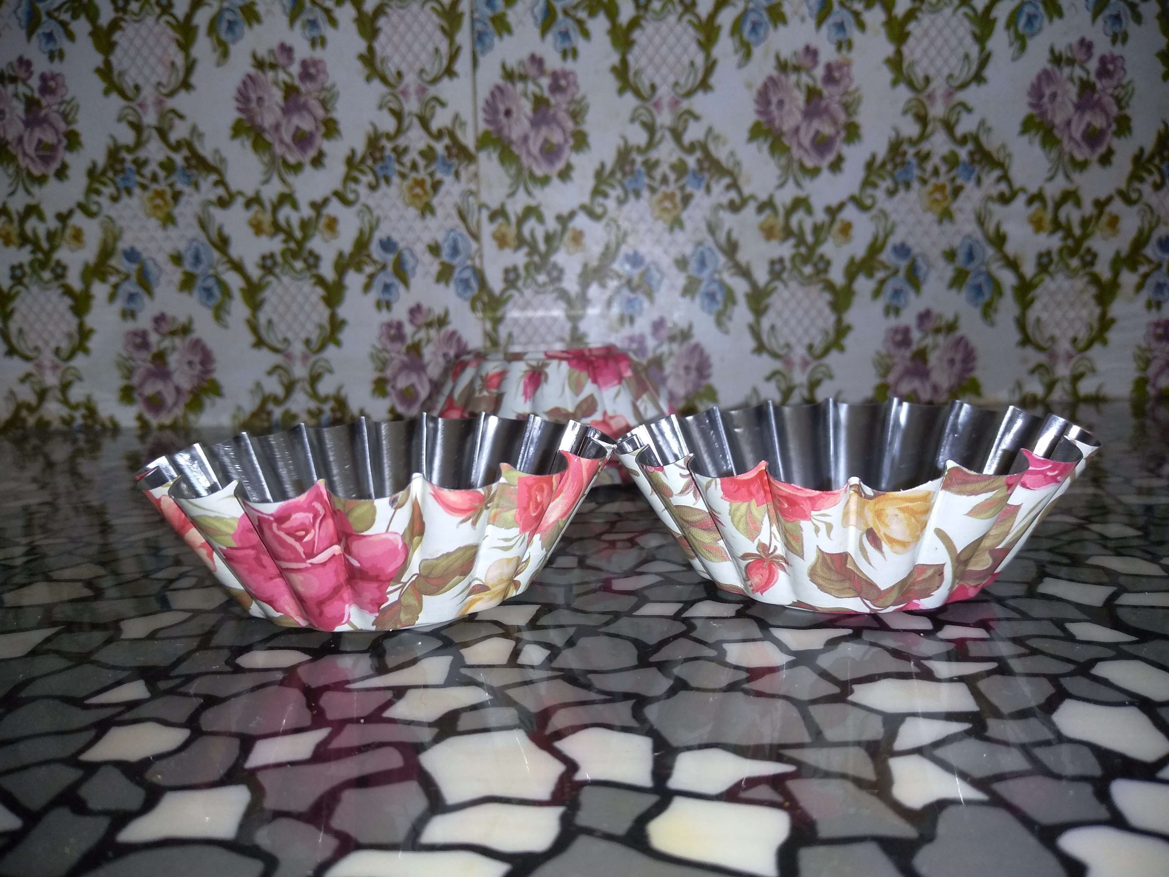 Фотография покупателя товара Набор форм для выпечки Доляна «Бутон. Розарий», 8×4 см, 6 шт - Фото 1