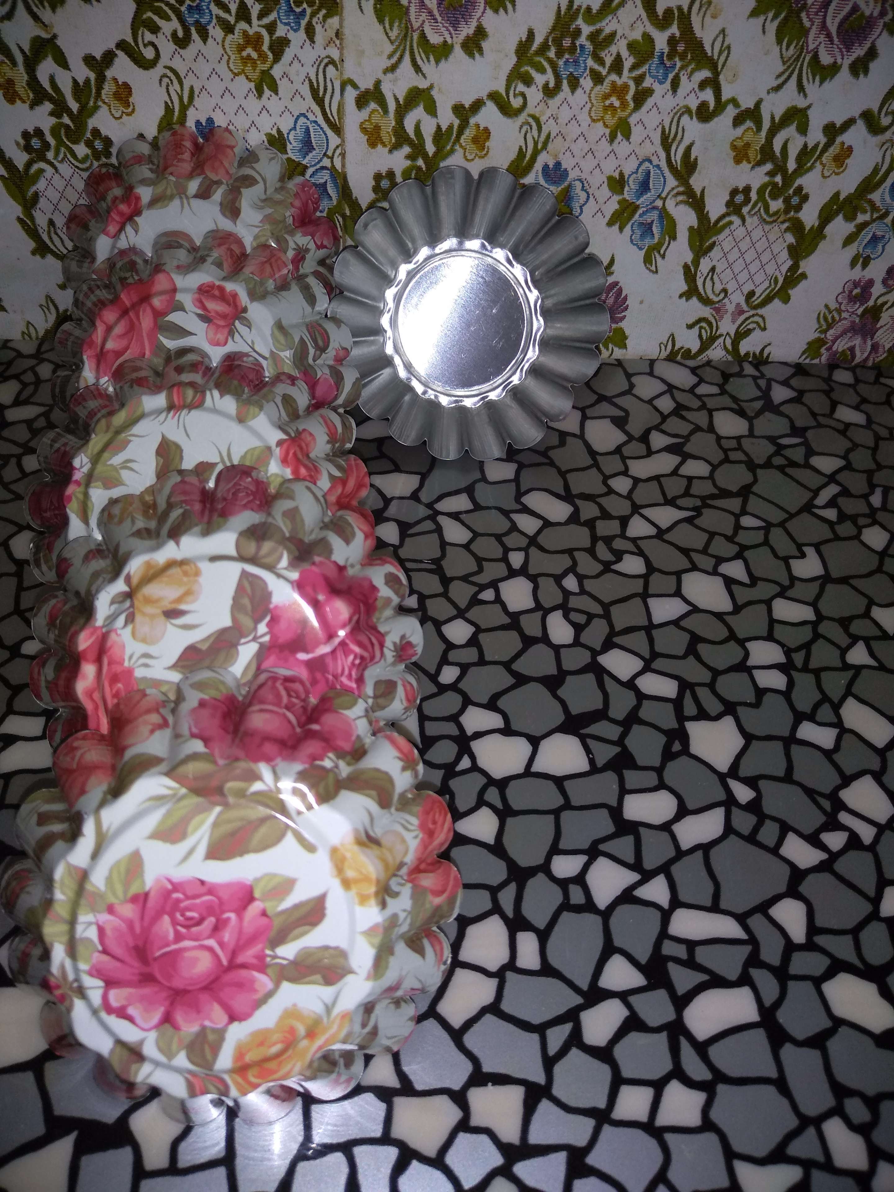 Фотография покупателя товара Набор форм для выпечки Доляна «Бутон. Розарий», 8×4 см, 6 шт - Фото 2