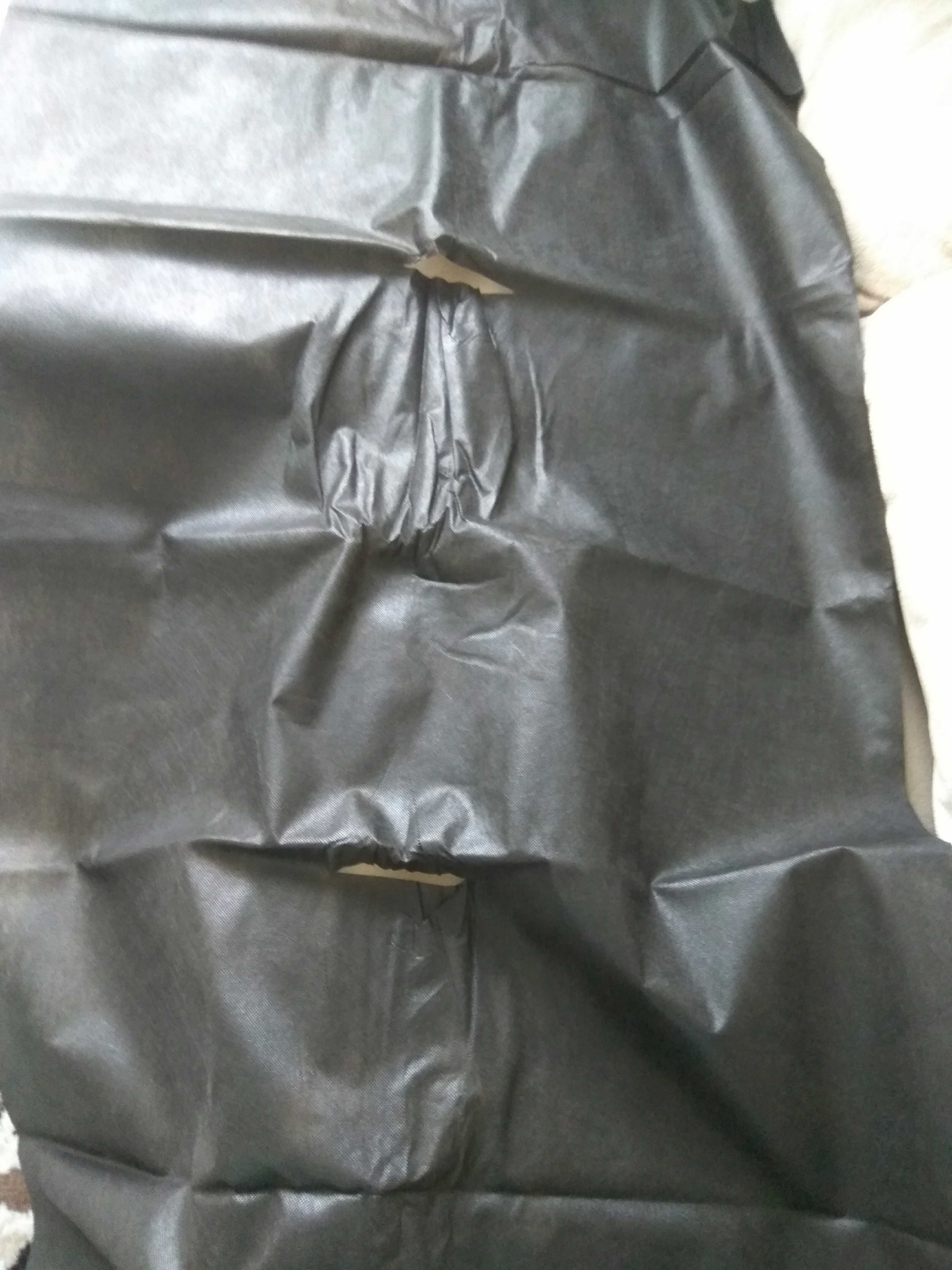 Фотография покупателя товара Материал мульчирующий, с перфорацией, 10 × 0,8 м, плотность 60 г/м², с УФ-стабилизатором, чёрный, «Агротекс» - Фото 1