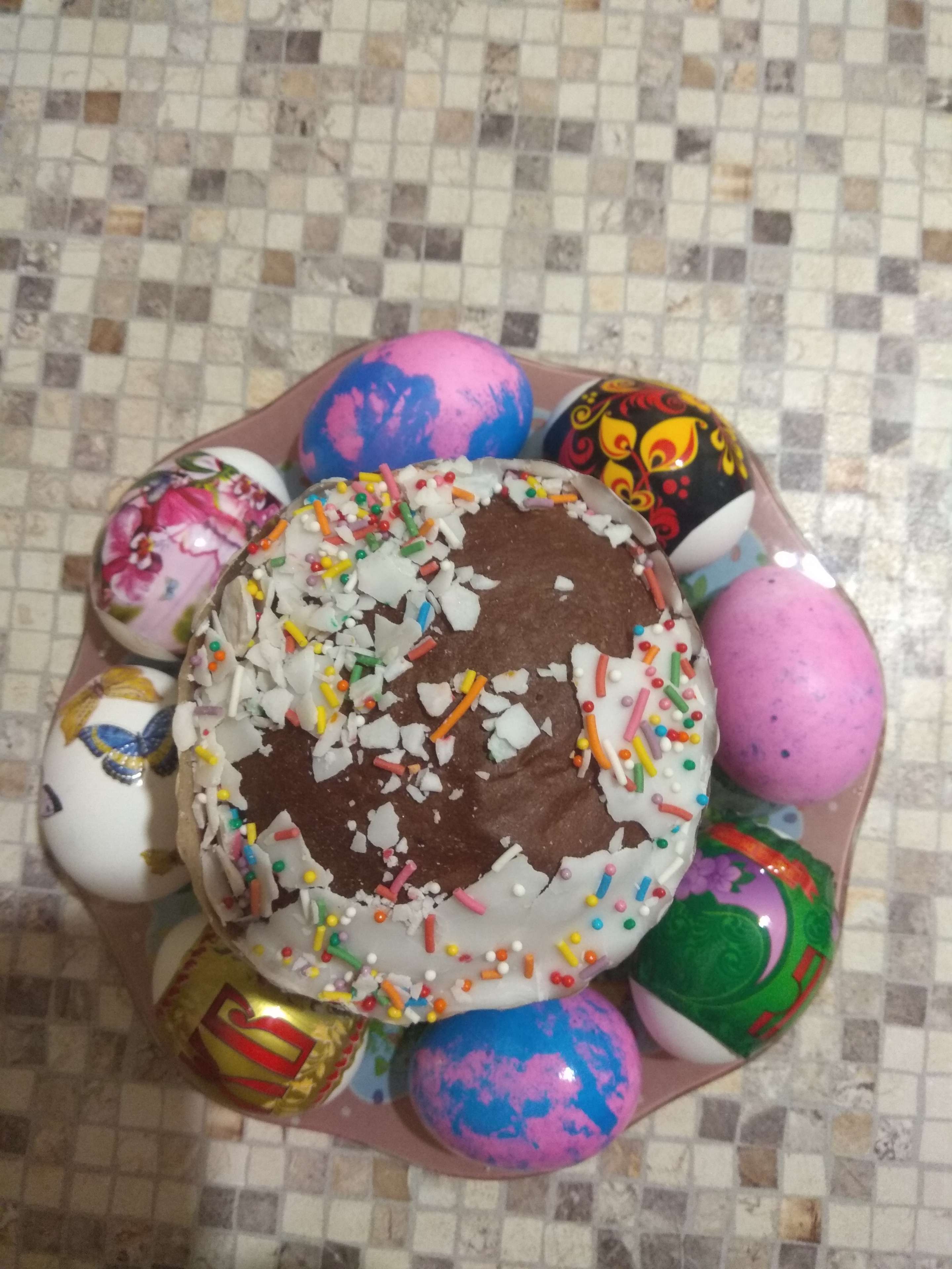 Фотография покупателя товара Подставка для яиц Доляна «Пасха», d=21 см, 8 ячеек