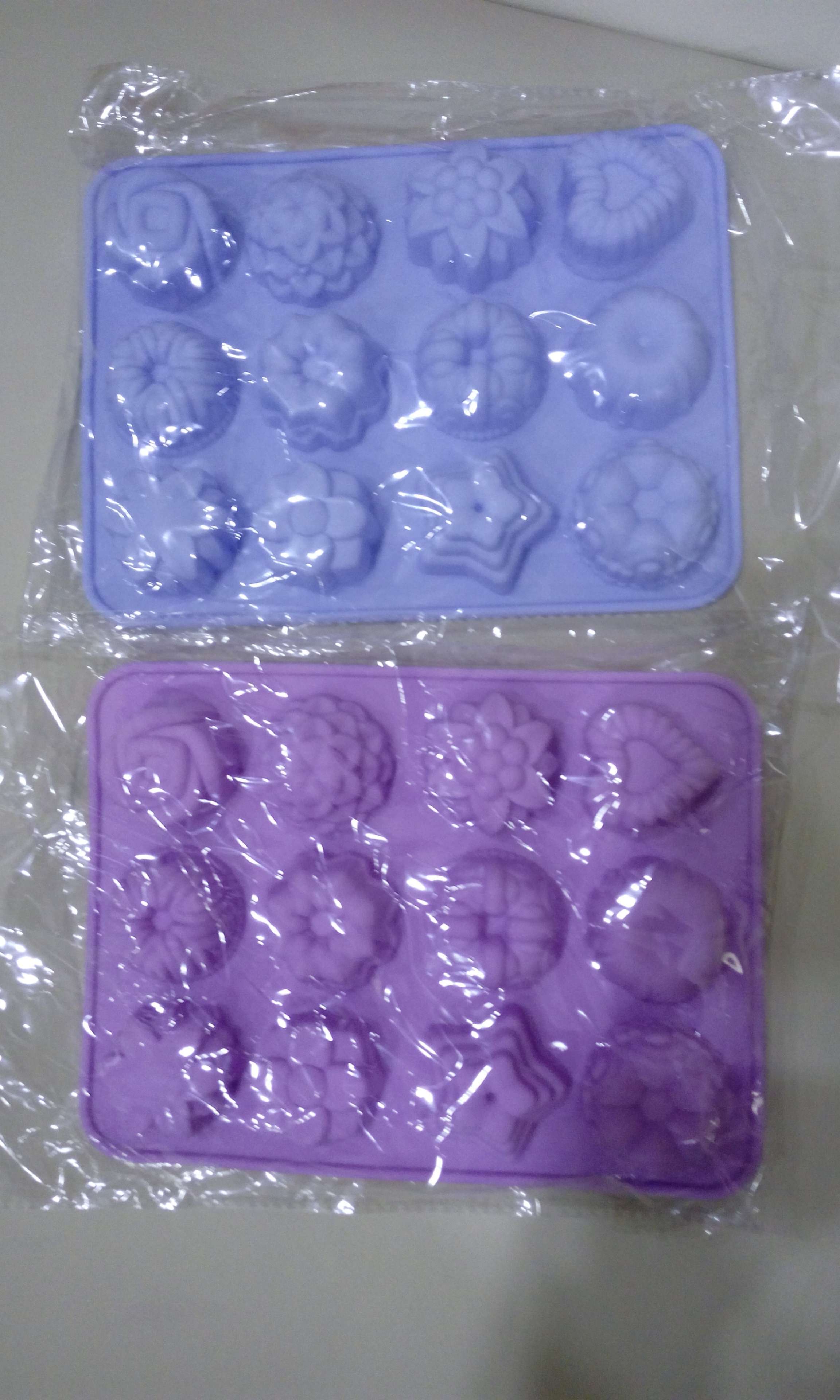 Фотография покупателя товара Форма для выпечки Доляна «Немецкий кекс, роза», силикон, 16×21 см, 12 ячеек, цвет голубой - Фото 13